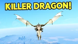 GTA 5 Mods : ULTIMATE DRAGON MOD!