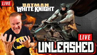 🔴 WORLDWIDE PREMIERE LIVE UNBOXING: Batman: White Knight (Batcycle Edition) XM Studios