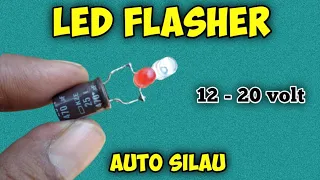 Membuat Lampu Flasher Paling Simple | How to make simple flash light