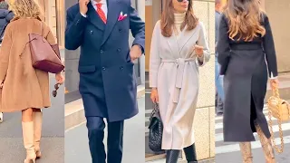 MILAN STREET FASHION 2024🇮🇹EARLY SPRING 2024 LOOKS 🌤️ITALIANS KNOW HOW TO LOOK CLASSY AT ANY AGE