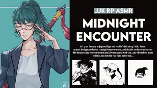 °.MIDNIGHT ENCOUNTER - Maki Zenin x Listener [Sleep Aid// ASMR]*࿐