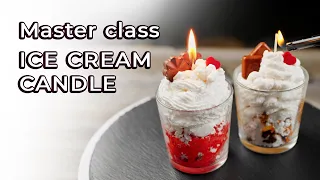 MASTER CLASS – ICE CREAM CANDLE DIY