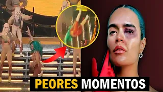 LOS 10 PEORES MOMENTOS de KAROL G 😥 *Todo lo que NO VISTE*