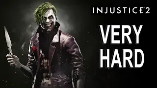 Injustice 2 - Joker Battle Simulator (VERY HARD) NO MATCHES LOST