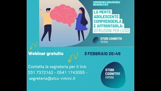 La mente adolescente comprenderla e affrontarla:istruzioni per l'uso