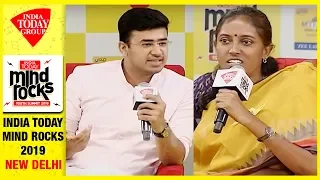 Tejaswi Surya Vs Jothimani Debate About Misconception Of Uniting India | #MindRocks19