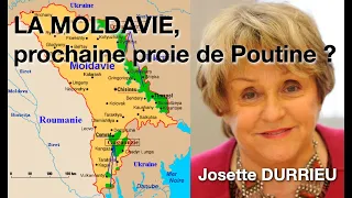 La Moldavie, prochaine proie de Poutine ? - Conférence de Josette DURRIEU - 30 novembre 2023