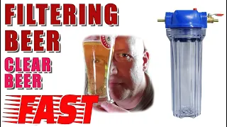 Filtering Beer -  Clear Beer FAST - 10 inch Filter - 1 Micron