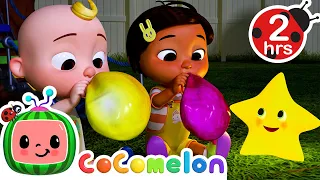 🌟 Twinkle Twinkle Little Star KARAOKE! 🌟| 2 HOURS OF COCOMELON SONGS! | Sing Along With Me!