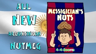 Lionel Messi's Nuts! (Nutmeg Barcelona vs Man City and Joe Hart saves) Champions League 1-0 2015