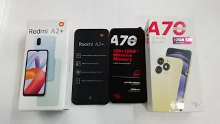 Redmi A2 plus vs iTEL A70 : Speed test