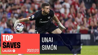 TOP SAVES Unai Simón LaLiga 2022/2023