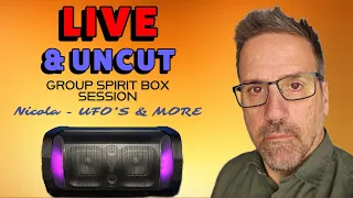 LIVE & UNCUT Group Spirit Box Session - Nicola Bulley - UFO's & More, Pre-Recorded February 18, 2023