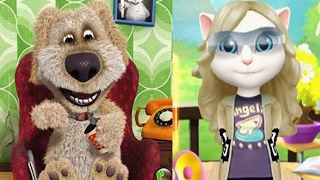 My Talking BEN VS My Talking Angela Great Makeover My Talking Tom Episode Full Game for Children HD