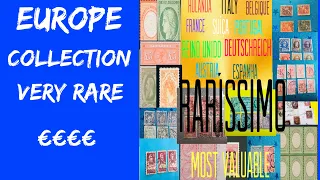 $150000 Stamps collection Europa most expensive Josershina in World