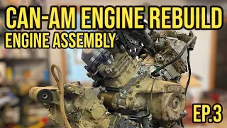 How To Rebuild a Can-Am V-Twin Rotax Engine - Episode 3 | Engine Assembly and First Start