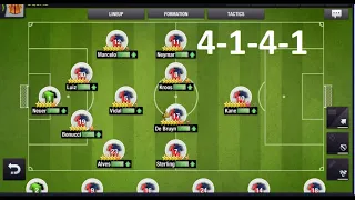 TOP ELEVEN 4-4-1-1 TAKTIĞI GÜÇLÜ VE DENK TAKİPE KARŞI