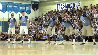 Yorktown High School - Pep Rally 2011 (Football Team Dance)