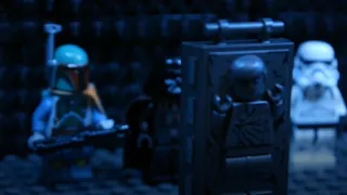 Han Solo Frozen Into Carbonite (Lego Star Wars Stop Motion)