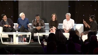 Star Wars: The Force Awakens: Press Conference - Harrison Ford, John Boyega, Gwendoline Christie