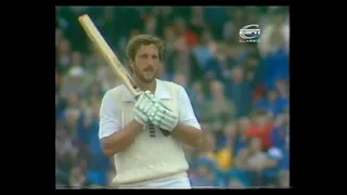 ENGLAND v AUSTRALIA 5th TEST MATCH DAY 3 OLD TRAFFORD AUGUST 15 1981