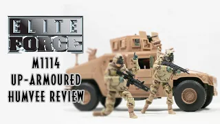 BBI Elite Force M1114 Up-Armored Humvee REVIEW | 1/18 Scale Armoured Humvee | Toy Review