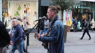 Paul Jenkinson Cover song Perfect Live from Grafton Street Dublin