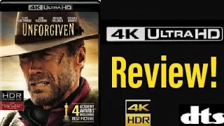 Unforgiven (1992) 4K UHD Blu-ray Review!