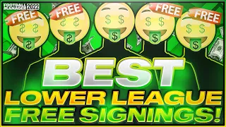 The BEST Lower League Free Transfers in Football Manager 2022