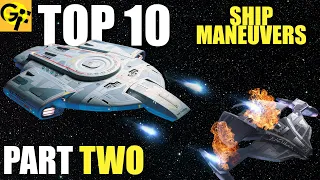 TOP 10 "Battle Ending" SHIP MANEUVERS in STAR TREK Part Two