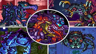 Metroid Fusion - All Bosses