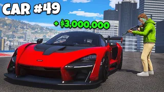 I Stole 50 Cars in GTA 5 RP..