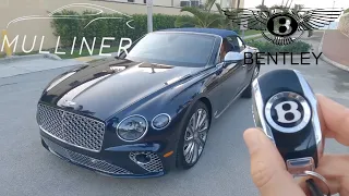 Bentley Continental GTC V8 Mulliner 2022 | POV [HD]