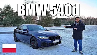 BMW 540d xDrive 2021 (PL) - test i jazda próbna