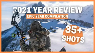 35 SHOTS! 💥 2021 YEAR REVIEW 💥 HUNTING, FISHING and the OUTDOORS, with BOW, RIFLE or a SPEARGUN