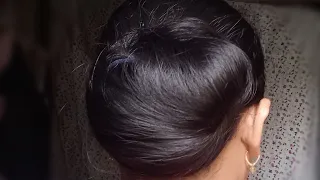 Very Easy Self Made Hair Bun