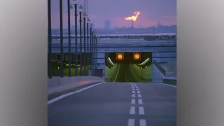 This Amazing Bridge Turns Into An Underwater Tunnel Connecting Denmark And Swede