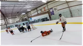 GoPro Hockey | HEAD-BUTT IN ADULT LEAGUE?!