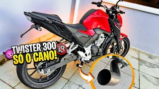 CB 300F TWISTER SÓ O CANO, ME DEIXOU SURDO!