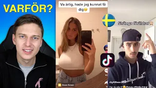 REAGERAR PÅ SVENSKA TIK TOK! 🇸🇪 | Folk måste sluta göra detta...