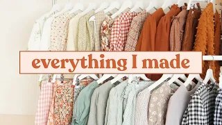 Everything I Made in 2021 (30+ Items!) | My Me-Made Wardrobe
