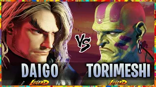 SF6 ▰ Ranked #1 Ken ( Daigo ) Vs. Ranked #2 Dhalsim ( Torimeshi )『 Street Fighter 6 』