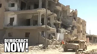 U.S. coalition airstrikes were the main cause of destruction in Raqqa