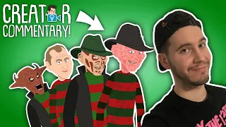 The Evolution of Freddy Krueger  | CREATOR COMMENTARY - My Favorite of the Big 3 Horror Icons