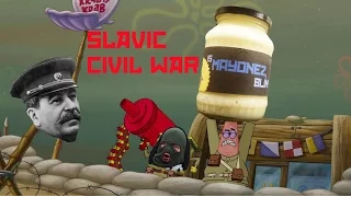 Slavbob Sukapants: Slavic Civil War! [Stalin vs. Bandits] [Very Cheeki Breeki]