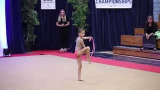 2018 State Rhythmic Level 6 Championship Rope Routine