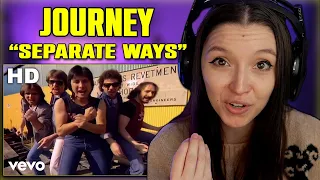 Journey - Separate Ways (Worlds Apart) | FIRST TIME REACTION | (Official HD Video - 1983)