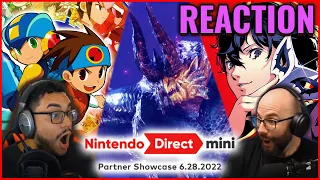 Nintendo Direct Mini: Partner Showcase Full Reaction | 06.28.2022