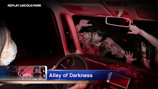 The Alley of Darkness in Lincoln Park offers a COVID-19 friendly haunted house experience