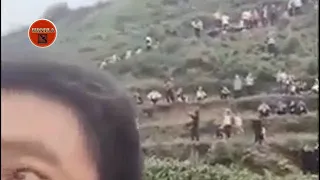 SOM ASSUSTADOR EM MONTANHA ATRAI MULTIDÃO NA CHINA!!!